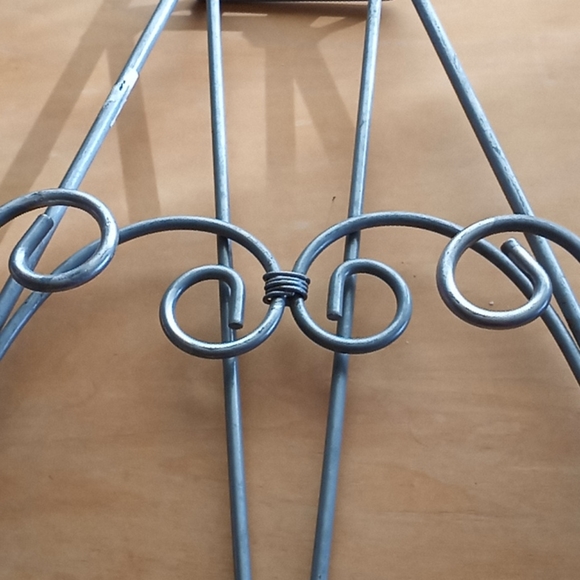 Metal Stand Decor app. 20" Tall - Picture 3 of 3